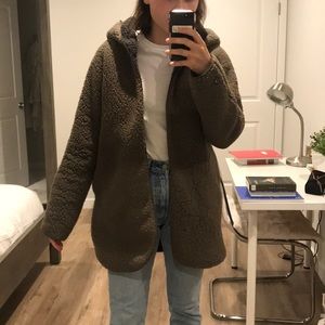 Urban Outfitters Fuzzy Teddy Bear Sweater